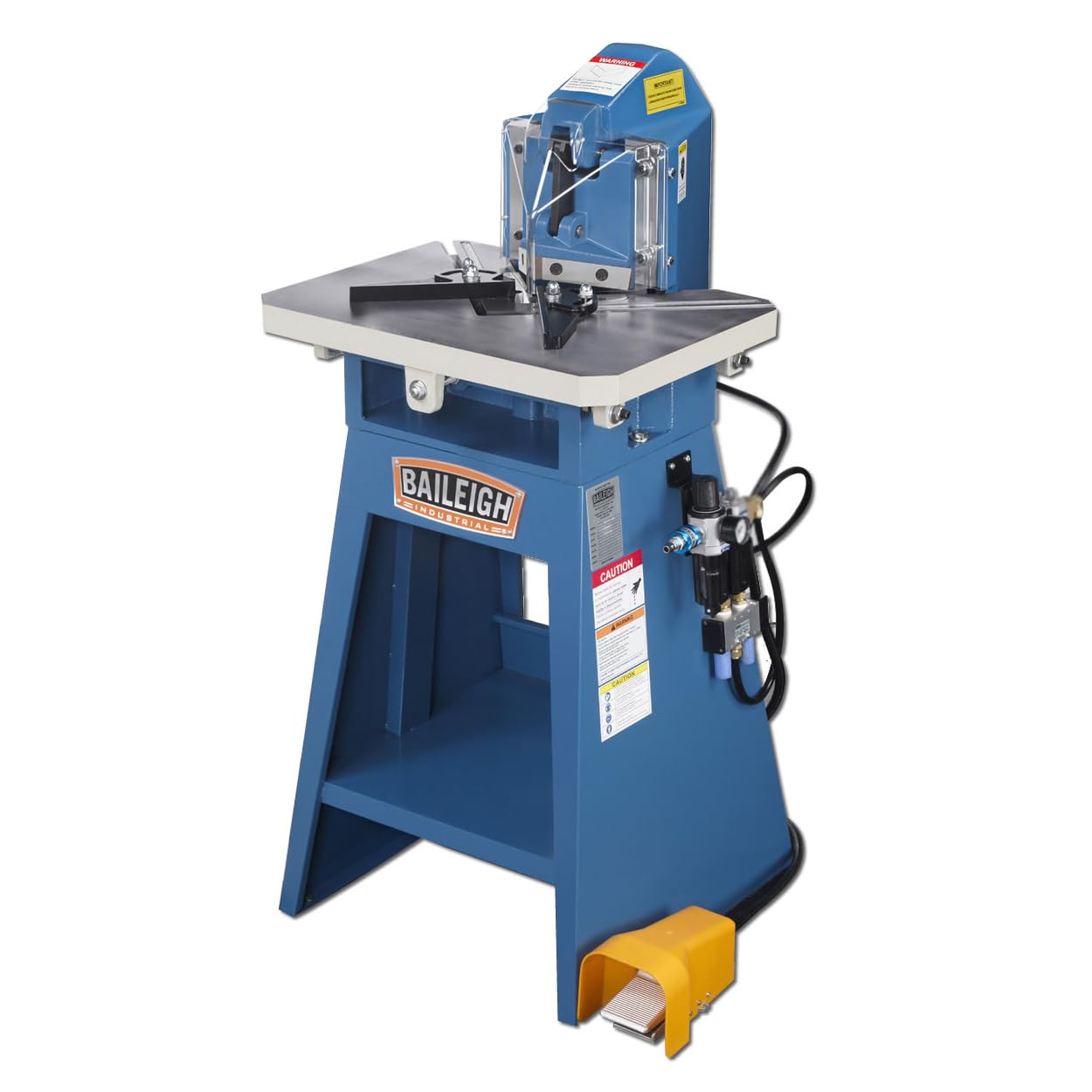 Baileigh Pneumatic Corner Notcher, 11-Gauge Mild Steel (SN-F11-AN)