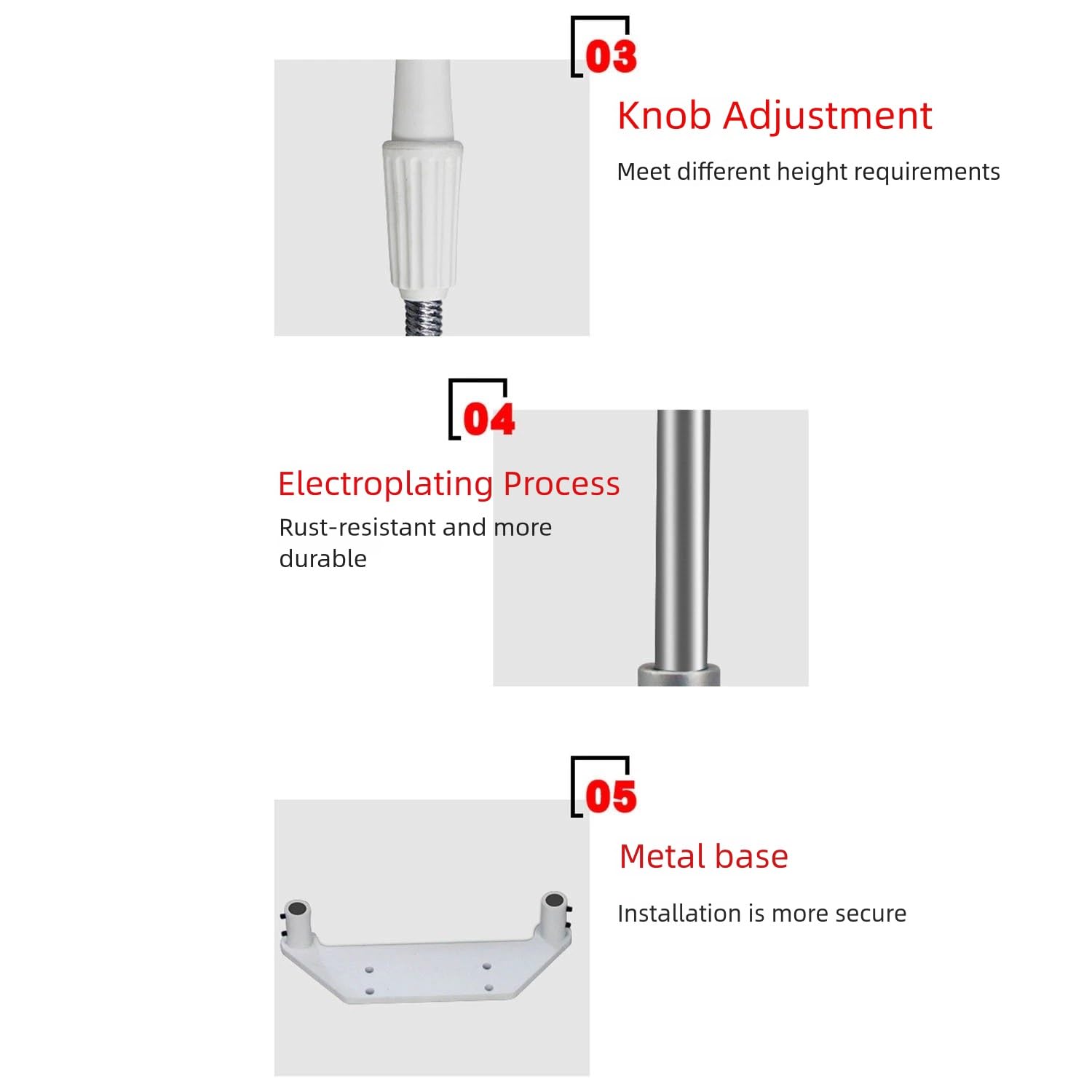 Mentonnière d'optométrie réglable avec Support Frontal 95 mm pour opticiens et examens de la vue