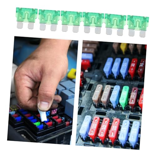 Kit de reemplazo de fusibles automotrices balacoo, 60 piezas, para RV, automóvil y camión, recubiertos con zinc para protección contra cortocircuitos miniatura 4