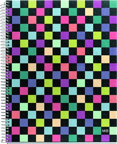 Miquelrius Coated Cardboard Spiral Bound Notebook, Chess, (8.5