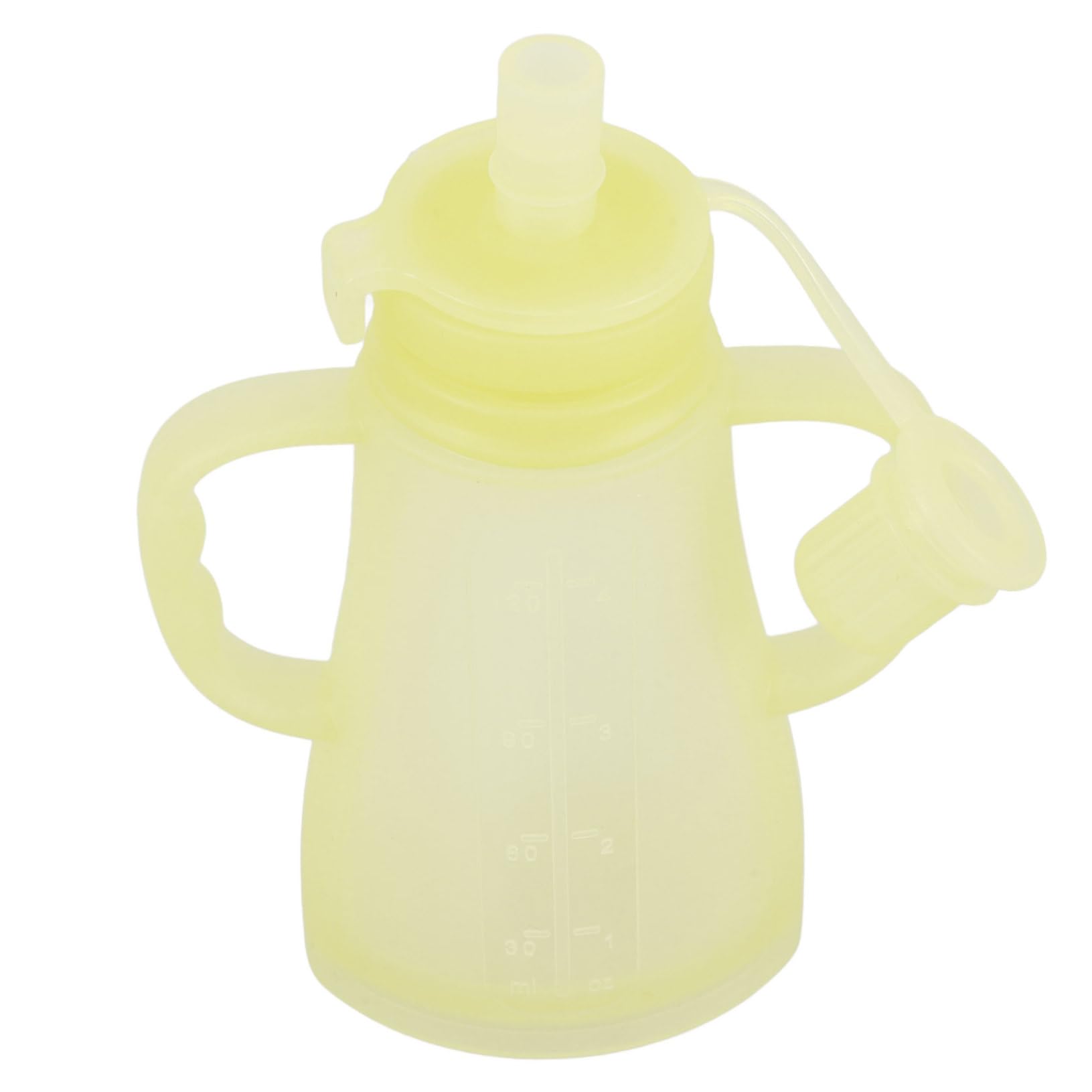Refillable Silicone Baby Food Pouches Light Green for Purees