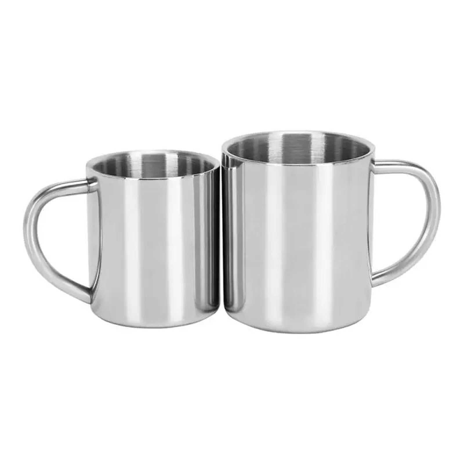 Taza térmica de café antiescaldado doble pared, taza agua portátil aislada acero inoxidable for cerveza, té, zumo y Para café y bebidas(220ml With Lid)