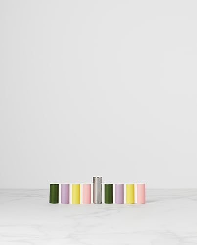 Miniatura 3 de Kate Spade New York Oak Street Menorah, 1.25 libras, color blanco