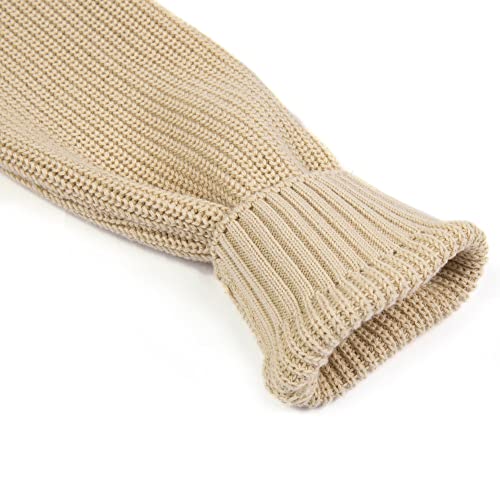 Image of Kid Nation Boys Sweater Cotton Quarter Zip Sweater Kids Cable Knit Pullover | Casual 1 /4 Zip Sweater for Child 3-14 Years (Previously Amazon Essentials)