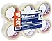 Shurtape HP500 Heavy Duty Grade Hot Melt Packing Tape Rolls, 1.88 Inch by 54.6 Yards, 6 Pack, Clear
