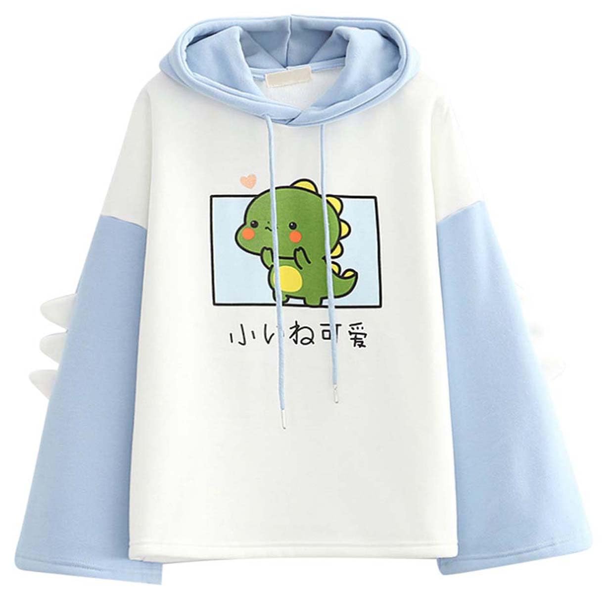 Dinosaur Bunny Rabbit Bear Cat Ears Hoodie For Teens Teenagers Oversize Top Sweatshirt Jumper Shirt