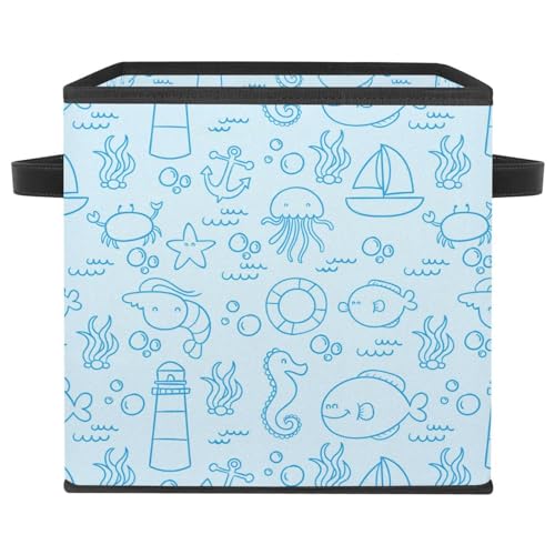 Cube organisateur pliable pour optimiser le rangement des placards - 2