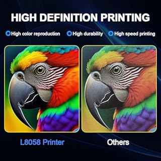 DXZ 2026 A4 DTF Printer with Roll Feeder-XP600 Doubled Printing Speed Compared to L1800 and L805,Built-in White Stirring System for DIY T-Shirt,2-Year Ink Included (Printer+Oven)