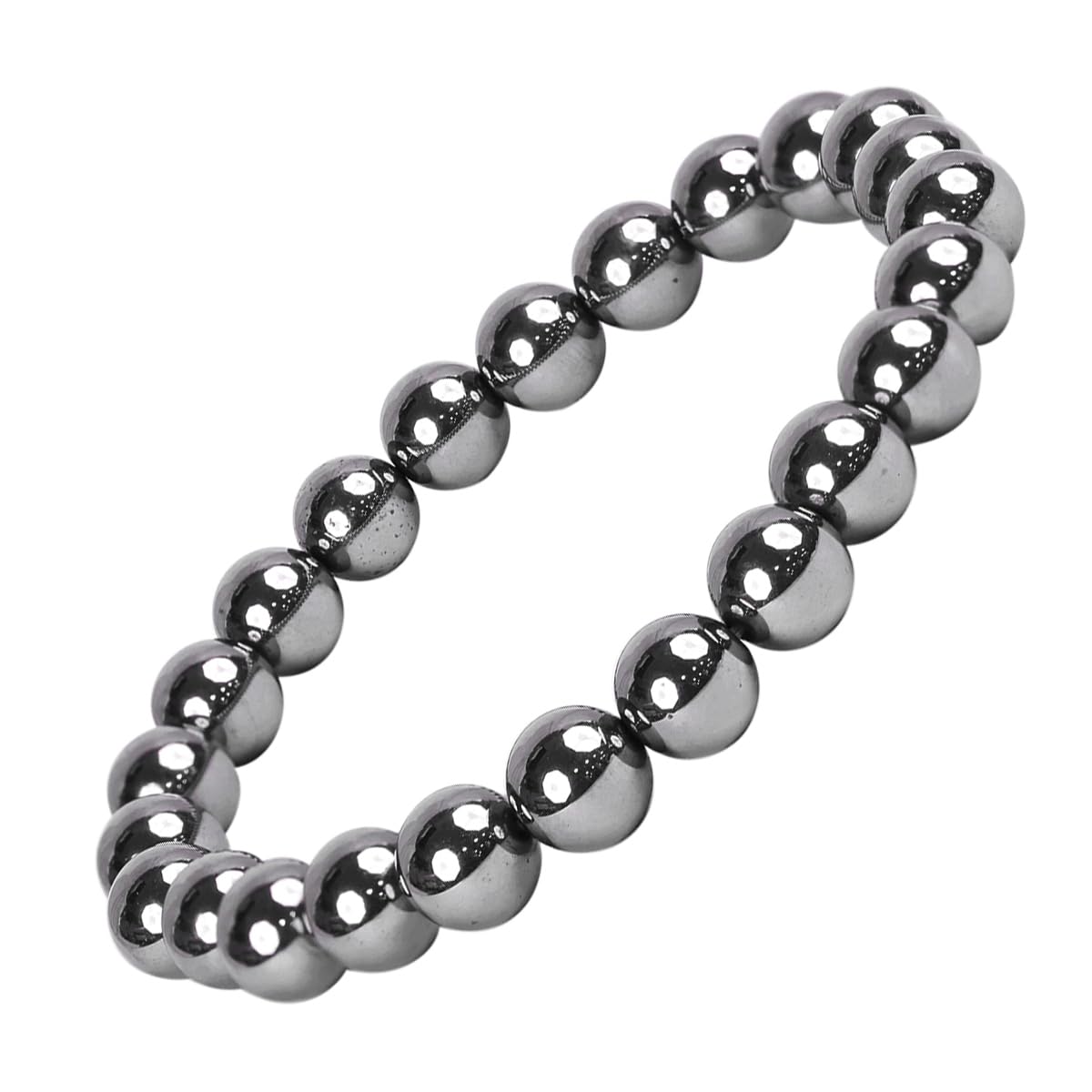 9Dzine Shungite Crystal Bracelet for Men & Women (8mm) | Gemstone Round Beads Bracelet for Girls | Elastic Casual Bracelet for Boys | Natural Reiki Feng Shui Healing Stone Bracelet for Unisex Adult (B08V4RHV82) Amazon Price History, Amazon Price Tracker
