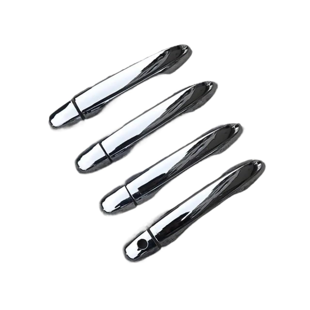 Fixcor Chrome2 Exterior Door Handle Covers For Cr-V Crv/For Civic 2016 2012 2013 2014 2015 Abs Chrome Trim Car Accessories Styling(Chrome2)