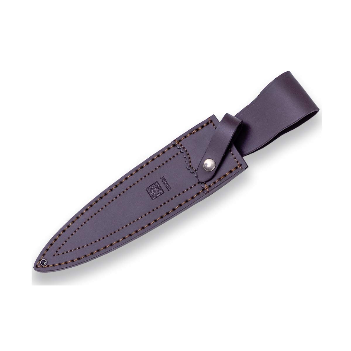 Joker Jagdmesser Rehalero CO10 – Olivenholzgriff, 23,5 Cm Klinge, Full Tang, Mit Lederscheide, 500 G