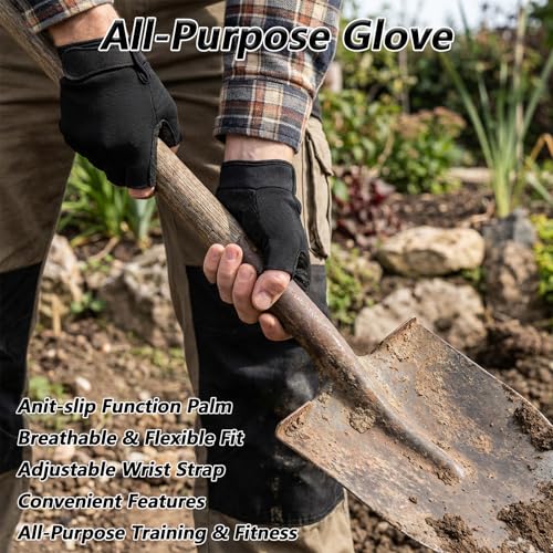 Guantes sin dedos deportivos para entrenamiento, talla Large miniatura 7