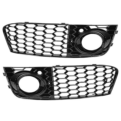 Grille de cadre de lampe B8 2009-2011 antibrouillard GZ.D072L/R protection calandre noire