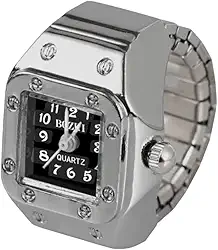 Anel Relógio Estilo e Praticidade em um só Acessório