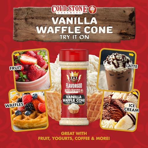 image for Cold Stone Creamery Ice Cream Seasoning Toppers by FlavorGod - Healthy