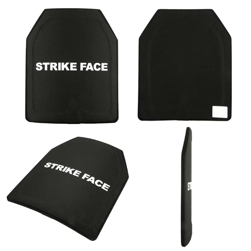 2er-Pack NIJ IIIA Ballistische Platte 25 x 30 cm, leichte kugelsichere PE-Platte für Taktische Weste, Rucksackeinsatz, Multi-Hit-Schutz