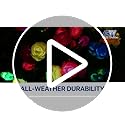 Image of GIGAWATTS GW-909 Tulip Solar Garden Light | 6 LED Solar Light Outdoor Garden with 600mAh Battery, BIS Approved, Waterproof Garden Solar Lights for Pathway & Lawn Decoration (Pack of 1, Warm White)