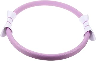 Gogogmee Equipamento De Exercício De Coxa Anel De Pilates Treino Coxa Mestre Exercitador De Coxa Para Mulheres Anel De Pilates Para Ioga Círculo De Pilates Suprimentos Auxiliares De Fibra