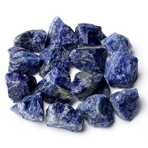 MAIBAOTA Natural Blue Sodalite Crystals...