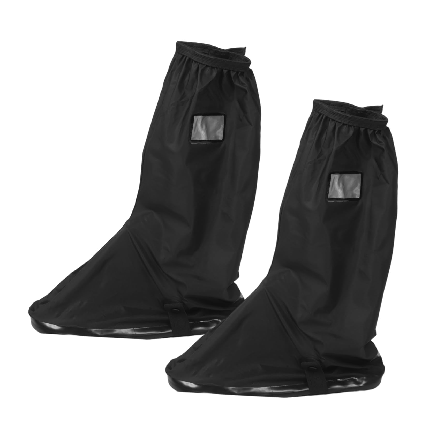 Homoyoyo 1 Pair Rainproof Boots Cover Waterproof Ski Shoes Cover for Women Thick Pvc Material Outdoor Protective Overshoe for Cycling Hiking Rainy Days