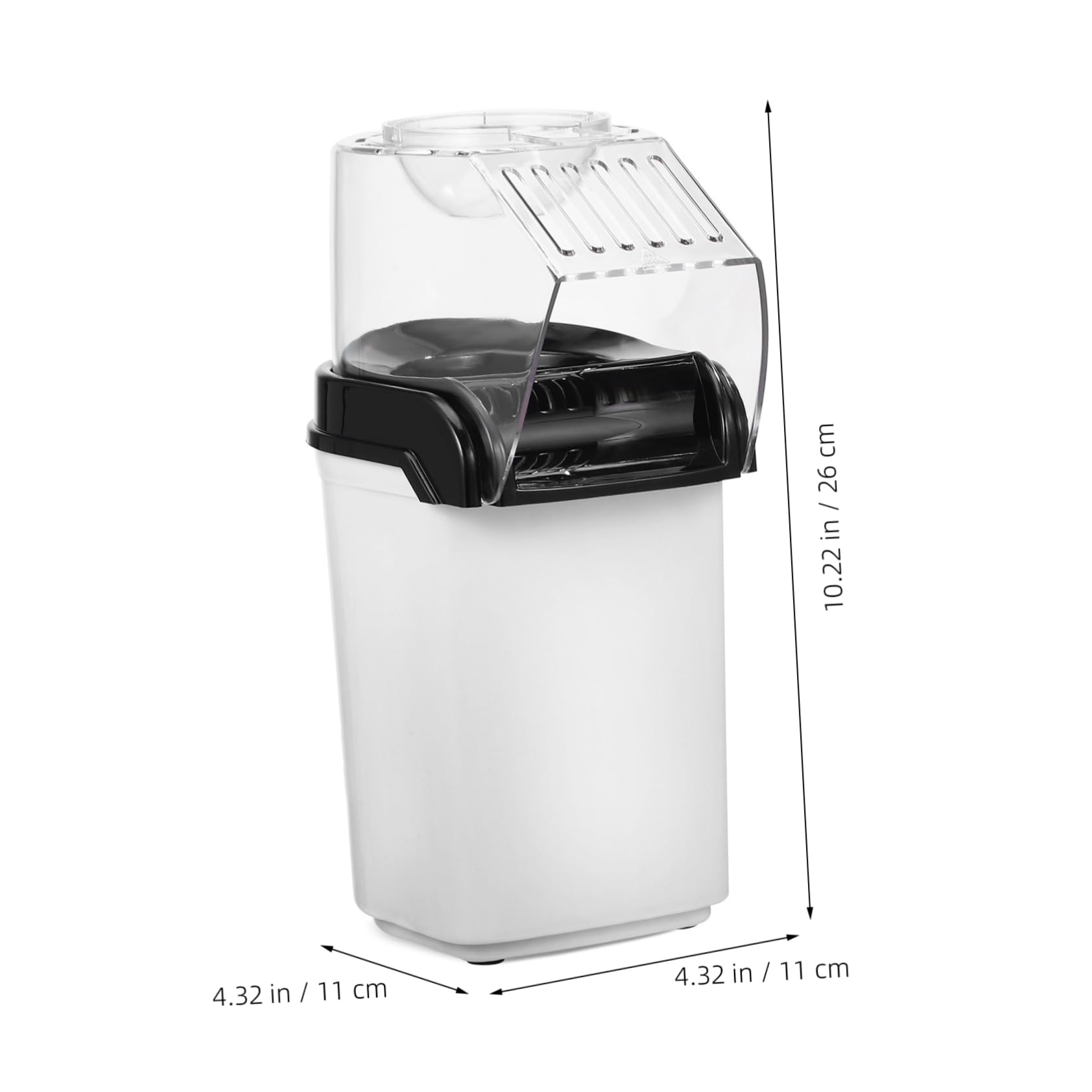 DECHOUS Popcorn Machine Electric Hot Air Party Popcorn Maker Home Air Easy to Use