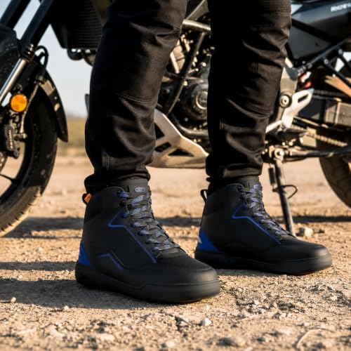 Image of Clan Torque Waterproof D3O Motorcycle Riding Shoes