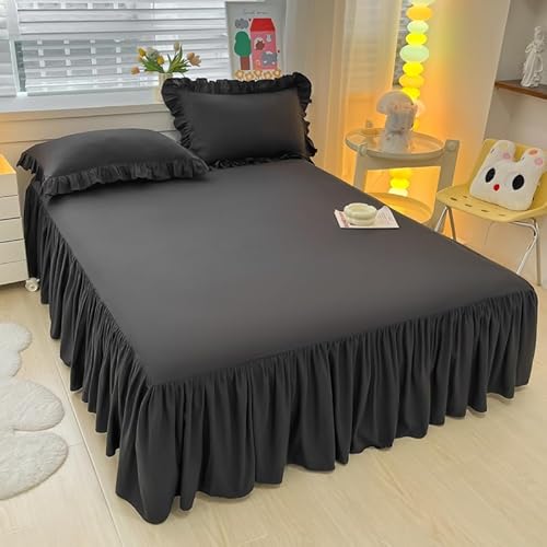 ベッドスカート ベッドスプレッド フリル ベッドカバー