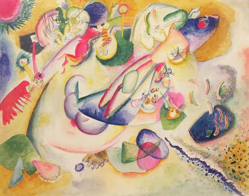 Affiche murale Kandinsky Animaux Art poster déco salon 60x90cm