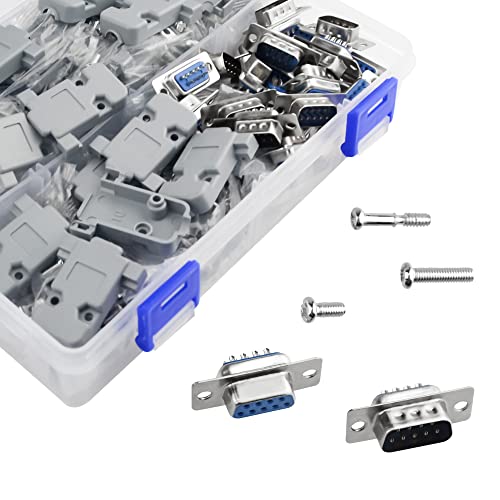 Conector DB9 Solder 9 Pines Macho y Hembra x30 miniatura 7