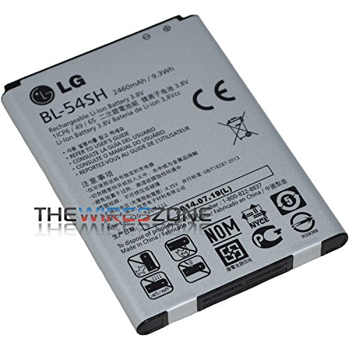 Genuine OEM Original LG BL-54SH 2460mAh Battery for Optimus P698 F7 US870 - Non-Retail Packaging - Grey Genuine OEM Original LG BL-54SH 2460mAh Battery for Optimus P698 F7 US870 - Non-Retail Packaging - Grey