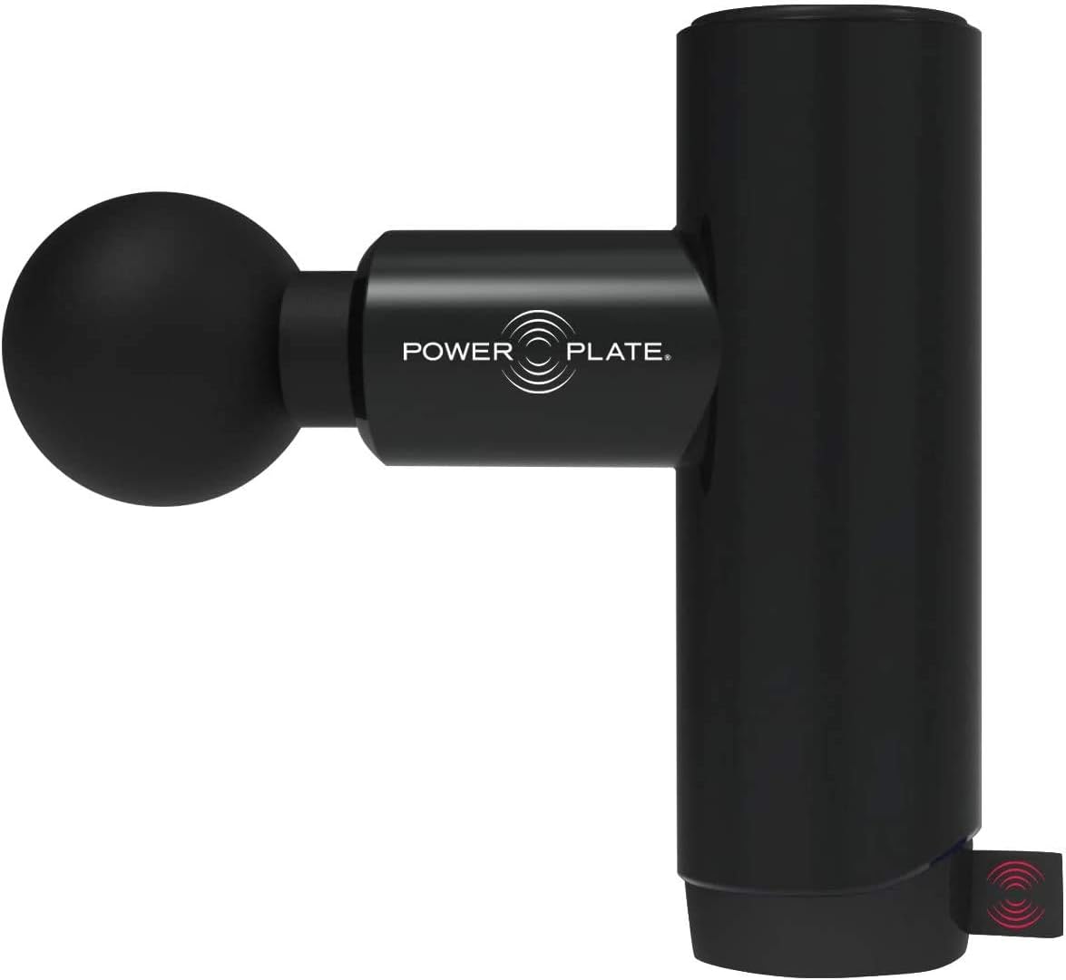 Power Plateยฎ Mini+โข Black, Lightweight, Quiet Handheld Massager, with Carry Pouch and 5hrs Battery Life