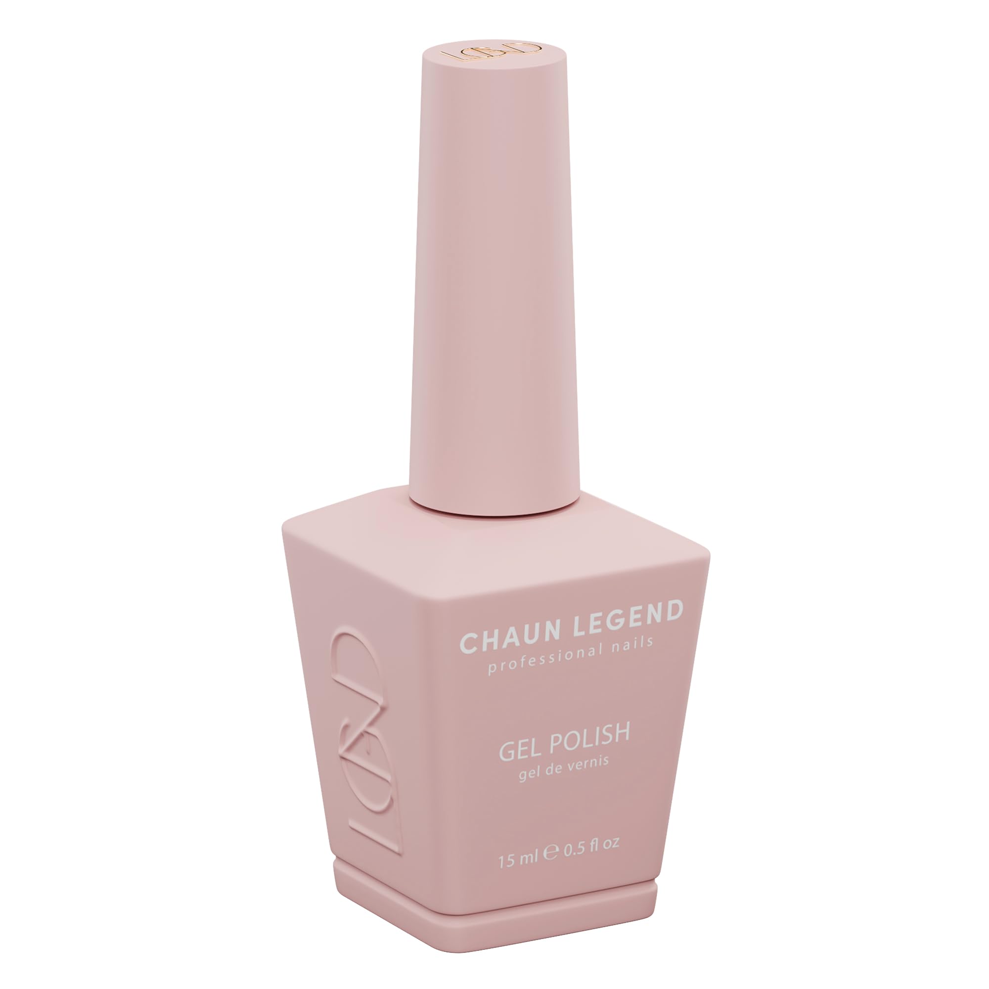 Chaun Legend UV Gel Nail Polish, 0.5 Ounce Long Lasting Salon Quality, Bubble Free Professional Manicures, Quick Dry High Shine, Love at First Sight LG5009 (sheer, cool-toned pinky nude)