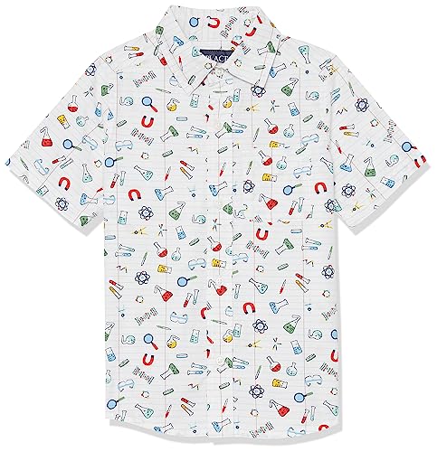 The Children's Place Baby Boy's and Toddler Poplin Short Sleeve Button Down Shirt