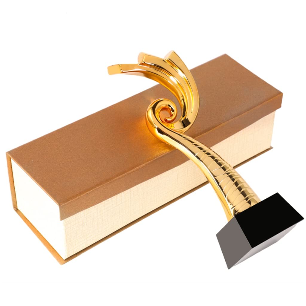 Trofeos, medallas y premios Dorado de Alta Gama Premios del Concurso de diseño Innovador Honor del Campeonato de Vacaciones de la Empresa Escolar. Letras Gratis