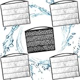 TARARIUM Aquarium Filters Accessories for Large IX-120 Filter & IX-120 U-V 4pcs Sponge Clip 1Pcs Ceramic Ball Plate Replacement for for Large IX-120 Filter & IX-120 U-V