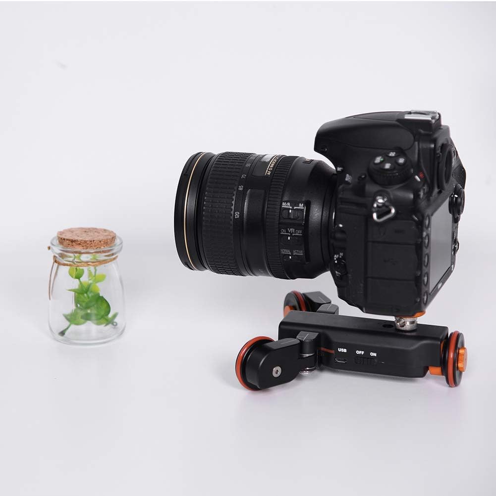 Slider Car Camera Electric Slider Motorized Pulley Car Cine Dollies Rolling Skater for Camera Camcorder DV with Remote Controller