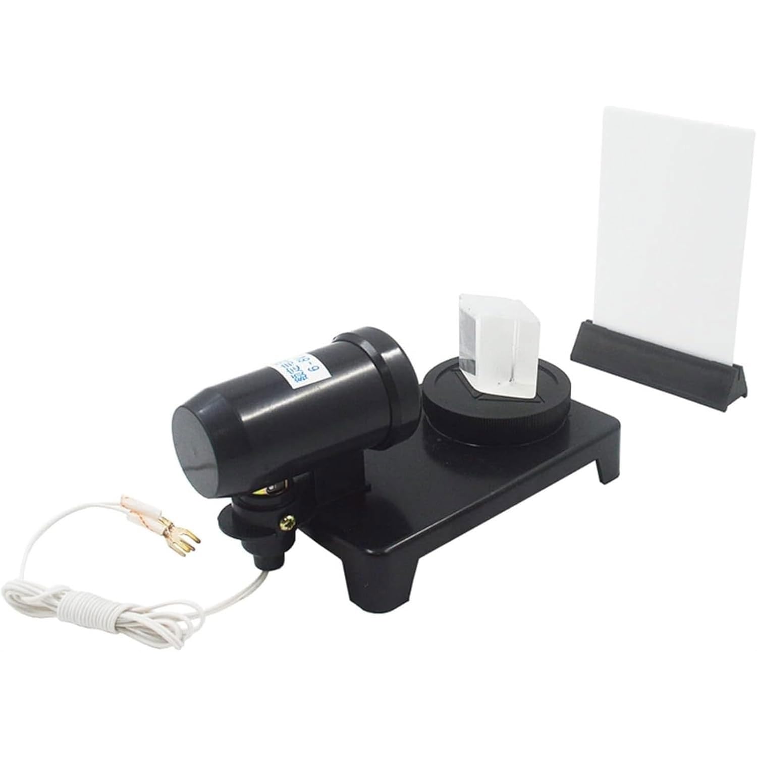 ZXYHLLGK Optics White Light Dispersion and Synthesis Demonstrator Teaching Aid Parallel Light Source Instrument Physical Optics Teaching Physical Optics Parallel Triangular Prism Physical