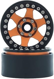 Integy RC Model C30761 1.9 Size Billet Machined Alloy Wheel (2) for 1/10 Scale Off-Road Crawler
