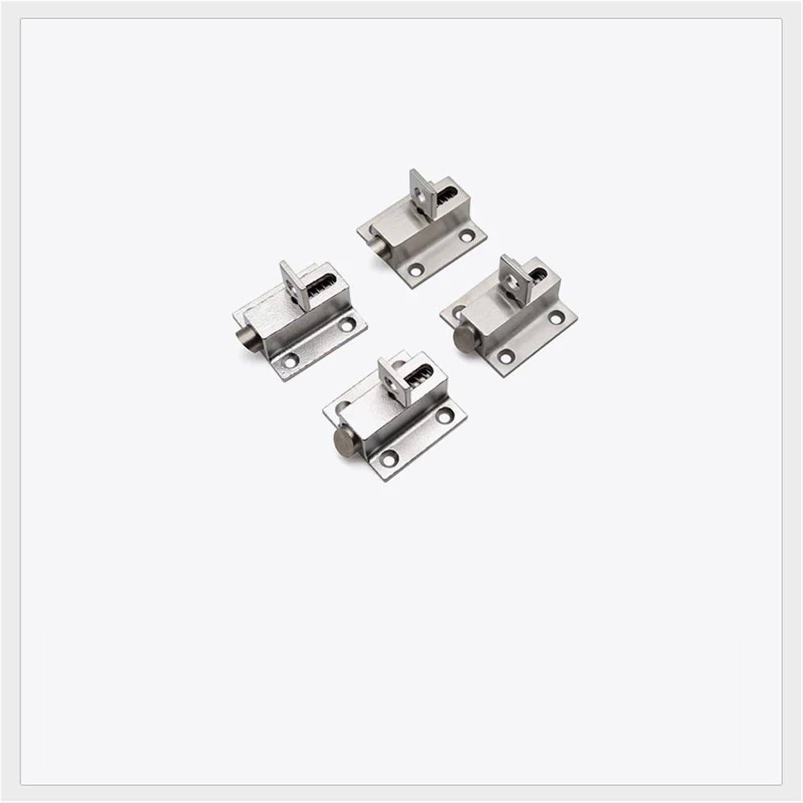 WQGQPXOB Positive Polishing Stainless Steel Double-Ended Door Bolts Sliding Lock Barrel Bolt Latch Hardware