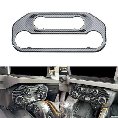 Housse de volant Ford Bronco carbone pour masquer les rayures et protéger la console centrale