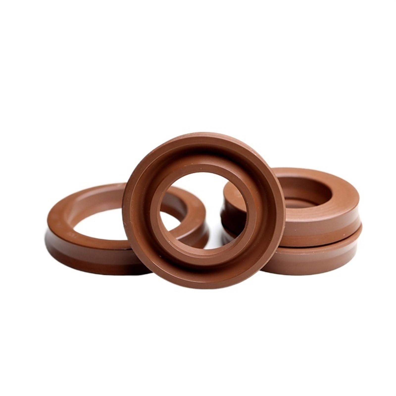 JOLAU FKM UN/Y-Typ-Radialwellen-Hydraulikdichtung (IDxODxTHK), ID 45–65 mm, Fluorgummischaft, Kolbenstange, einlippige U-förmige Tasse (Größe: 65 x 85 x 10 (1 Stück))