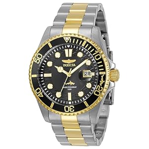 Invicta Men’s Pro Diver Quartz Watch with Stainless Steel Strap, Two Tone, 22 (Model: 30023)