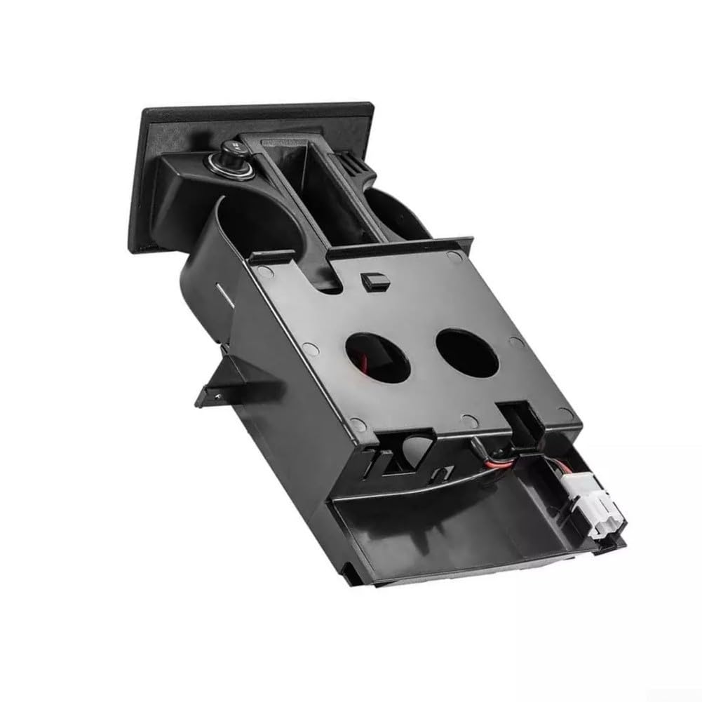 Portavasos Consola Central ABS Metal Negro T5(Grey)