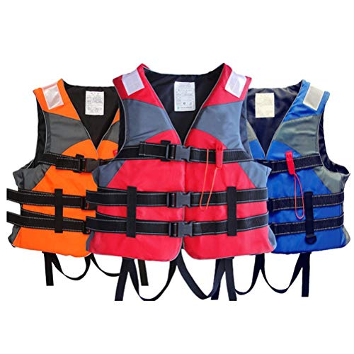 TYFY Zwemvest voor volwassenen, reddingsvest met fluitje, draagbaar drijfhulp, reflecterend reddingsvest, zwemjas, voor watersport, kajakken, boottochten, snorkelen - Image 6