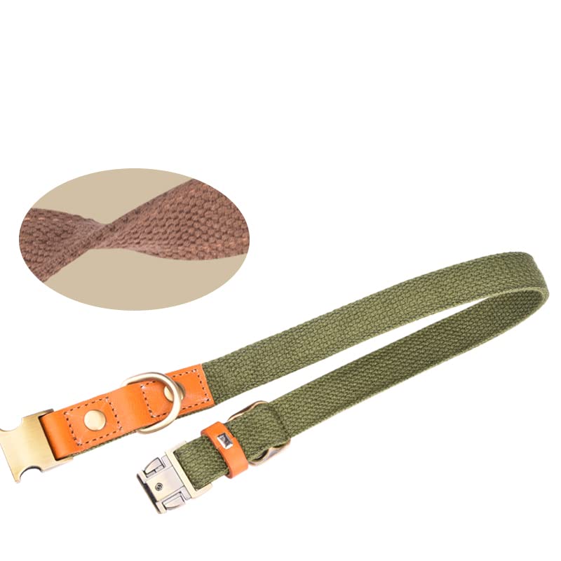 Collier pour chien en nylon avec boucle de sécurité en métal - 5