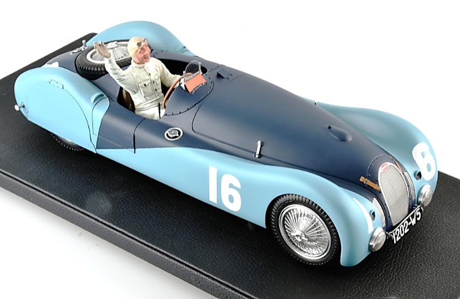 Bugatti T57S 45 n°16 reproducción premium con acabados de alta fidelidad