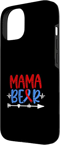 Miniatura 8 de iPhone XXS Mama Bear CHD Mamá de un CHD Warrior Mom CHD Estuche de concientización de CHD