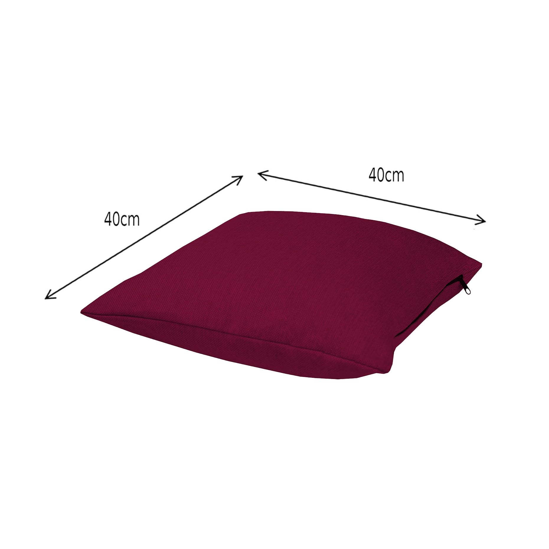 POKAR Euro Pallet Seating Set of 2: 1x seat cushion 120x80cm + 1x back cushion 120x40cm, cold foam, removable covers, Home Garden Furniture DIY, indoor outdoor pillow, without pallets, Beige — view 273