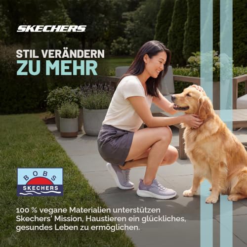 Skechers Bobs Squad Chaos-in Color Slip-in-Sneaker für Damen, Lav, 41 EU – Ansicht 5