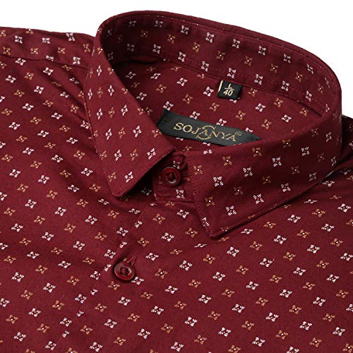 Image of SOJANYA (Since 1958, Men's Cotton Casual Shirt